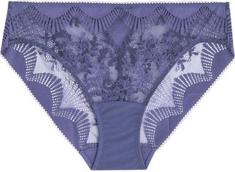 Wacoal Sensu Lace Brief - Navy - S (UK8-10 / S)