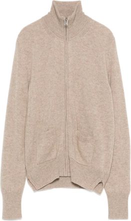 Ermanno Scervino Vest met hoge hals en rits - Beige