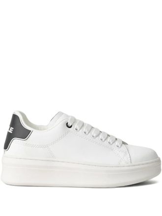 Gaëlle Paris platform heel sneakers - Wit