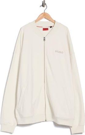 HUGO BOSS Drochomber Bomber Jacket in Whisper White at Nordstrom Rack, Size Xx-Large