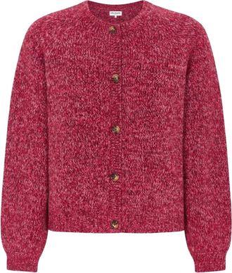Lollys Laundry Nova LL Knit Cardigan - Knitwear - Mujer - Rosa - M