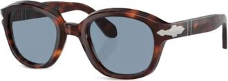 Persol Occhiali da sole tondi - Marrone