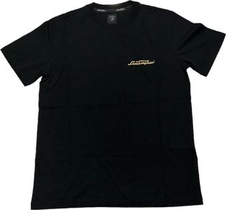 Automobili Lamborghini Automobili Lamborghini, Tops, Heren, Zwart, S, T-shirt met korte mouwen