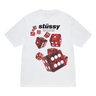 St&uuml;ssy Rollers T-shirt Relaxed Fit White 1905160-WHIT