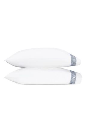 Matouk Ophelia Set of 2 Pillowcases in Indigo at Nordstrom, Size Standard