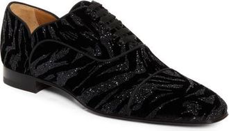 Christian Louboutin Greggy Chick Cap Toe Oxford in Black at Nordstrom, Size 10.5Us