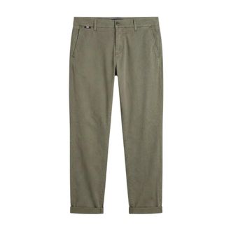 Mason's Chinos, male, Green, Size: XL Flex Chino Trousers