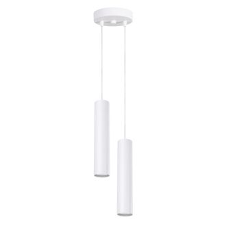 Sollux Lighting L&aacute;mpara colgante blanco acero alt. 118 cm