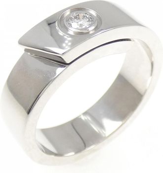 Cartier White Gold White Gold (18K) Band Ring (Pre-Owned)