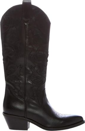 Ovye By Cristina Lucchi Rg 5040V2Nero - Dames - Cowboylaarzen - Zwart - 36 EU - Schoenen