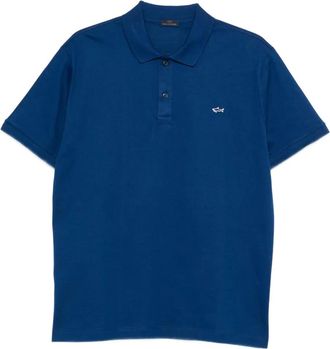 Paul & Shark Polo con logo - Blu