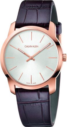 Calvin Klein Womens K2G226G6 City Watch - Rose Gold - One Size
