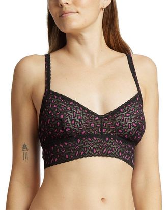 Hanky Panky Crossdyed Leopard Retro Bralette