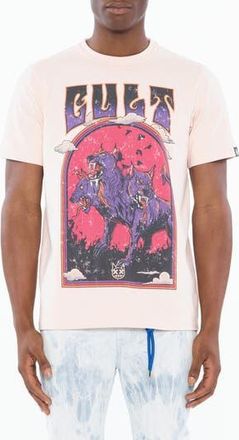 Cult of Individuality Logo Graphic T-Shirt in Powder Pink at Nordstrom Rack, Size X-Small