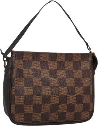 Louis Vuitton Pre-owned Shoulder Bags, female, Brown, Size: ONE SIZE Pre-owned Vintage Shoulder Bag