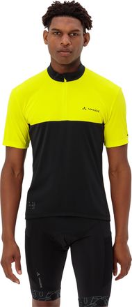 Vaude Radtrikot VAUDE MENS MATERA HZ TRICOT, Herren, Gr. M, gr&uuml;n (bright gr&uuml;n), Obermaterial: 100% Polyester, ohne Ausschnitt, normaler Saum, Trikots Radtri