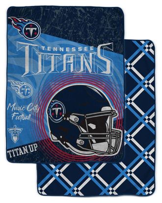 Pegasus Sports Tennessee Titans Nfl Team Helmet Oversized Fleece Blanket