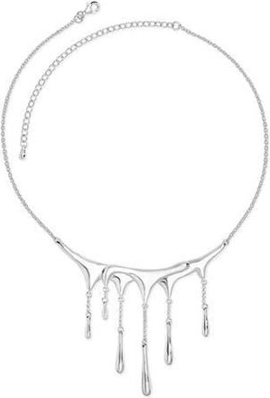 Lucy Quartermaine Melting Drop Necklace in Sterling Silver at Nordstrom