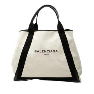 Balenciaga Pre-owned Tote Bags, female, White, Size: ONE SIZE Pre-owned Navy Cabas