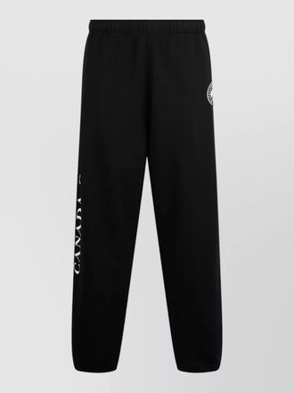 Canada Goose cotton tapered track pants