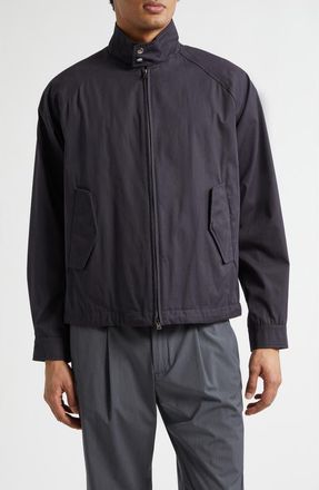 Herno Dean Cotton Twill Bomber Jacket in 9200 Navy at Nordstrom, Size 36 Us