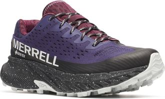 Merrell Agility Peak 5 Gore Tex Mens Arcane Hiking Boots - Purple - Size UK 10