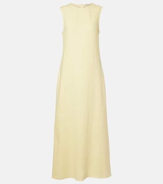 Asceno Tallin linen maxi dress