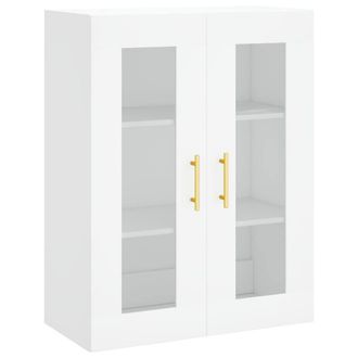 Berkfield Home Wall Mounted Cabinet White 69.5x34x90 cm