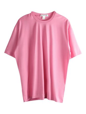 Comme Des Gar&ccedil;ons crew-neck T-shirt - Pink