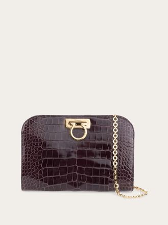 Ferragamo Women Diana clutch Red