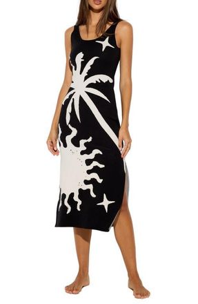 Spiritual Gangster Yasmin Sundrift Jacquard Dress in Black at Nordstrom, Size X-Large