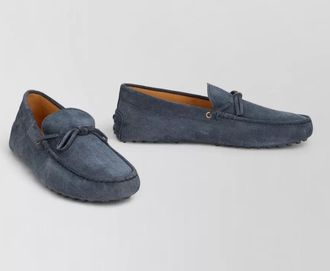 Tod's suede boat shoes