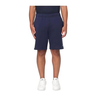 Lacoste Casual Shorts, male, Blue, S, Knit Pull-On Shorts for Everyday Comfort