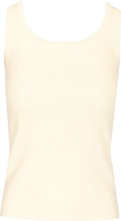 Max Mara Sleeveless Top With Logo