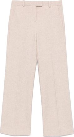 Circolo 1901 Beige Straight-leg Trousers