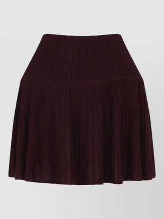 Alaia high waist a line crinoline skirt
