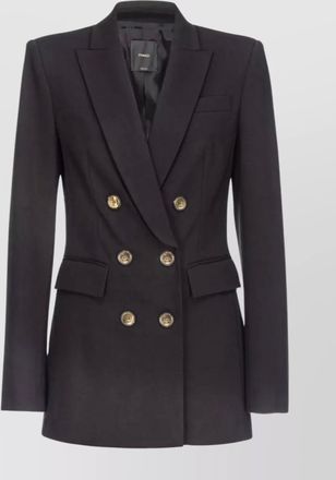 Pinko blazers double-breasted structured shoulders
