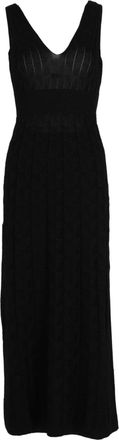 M Missoni Sheer Metallic Maxi Dress