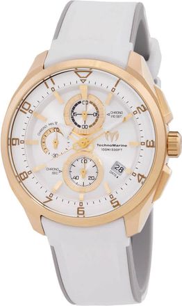 Technomarine Ocean Chronograph Quartz Silver Dial Mens Watch TM-318123