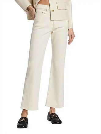 Proenza Schouler Jasper Jean In Ecru