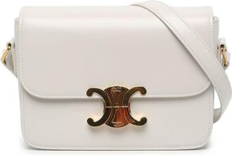 Celine Pre-owned Celine Teen Shiny Calfskin Triomphe Crossbody Ladies 2Q5B46G1ASZOS4VD