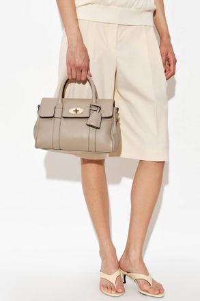 Mulberry Bayswater Satchel Bag, Womens, Grey