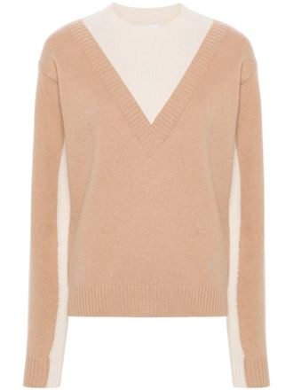 Paco Rabanne Classic Round Neck Pullover with Silhouette