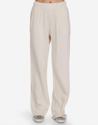 Michael Lauren Mabel Wide-Leg Pant In Ivory