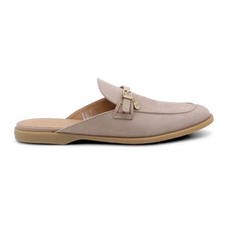 Tod's Ciabatta - Dames - Slip ons - Beige - 36 EU - Leer - Schoenen