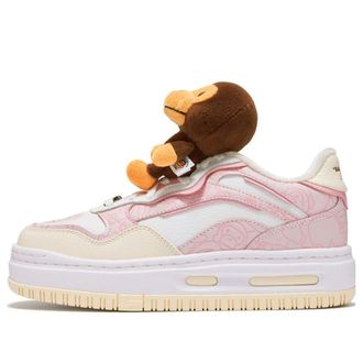 Li-Ning (WMNS) Li-Ning x BABY MILO STORE Future C1 White Pink AGCT506-1