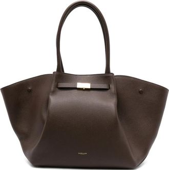 DeMellier New York Buckle Leather Tote Bag