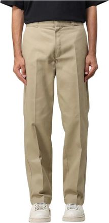 Dickies Heren, Broeken, Beige, Maat: W31 Katoen
