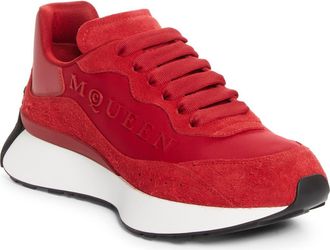 Alexander McQueen Sprint Runner Sneaker in 5860 Roseate at Nordstrom, Size 44