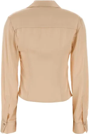 Blumarine Champagne Exterior: Viscose Elastane Maglie Sweater